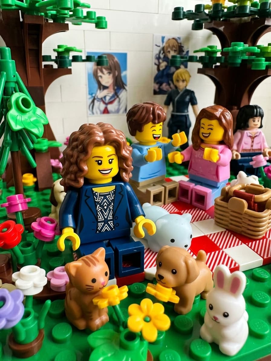 Turn photos into a LEGO scene (Remix)
