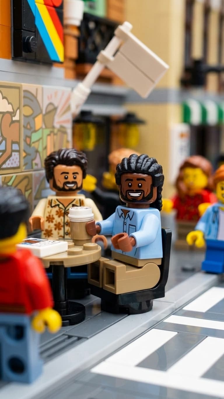 Turn photos into a LEGO scene (Remix)