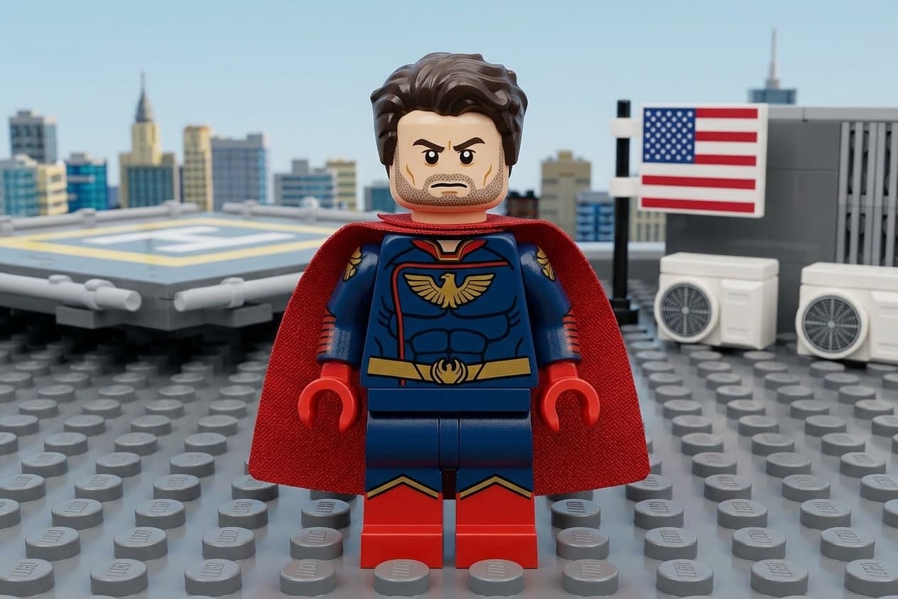Turn photos into a LEGO scene