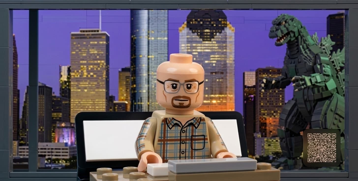 Turn photos into a LEGO scene