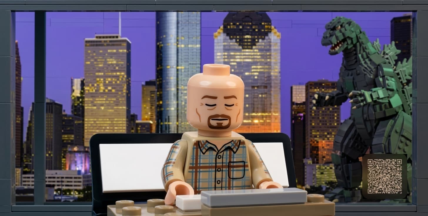 Turn photos into a LEGO scene