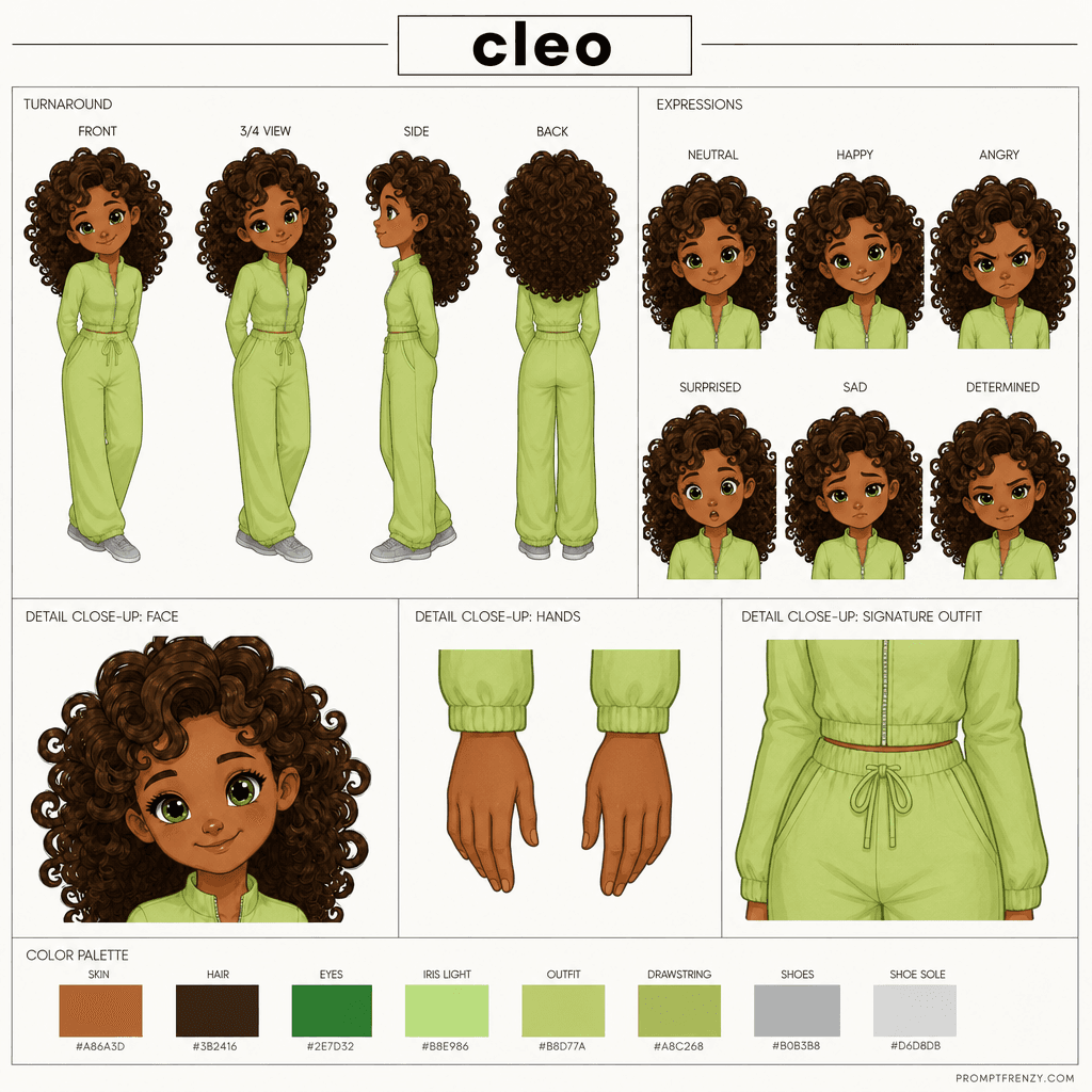 AI Character Sheet Prompt