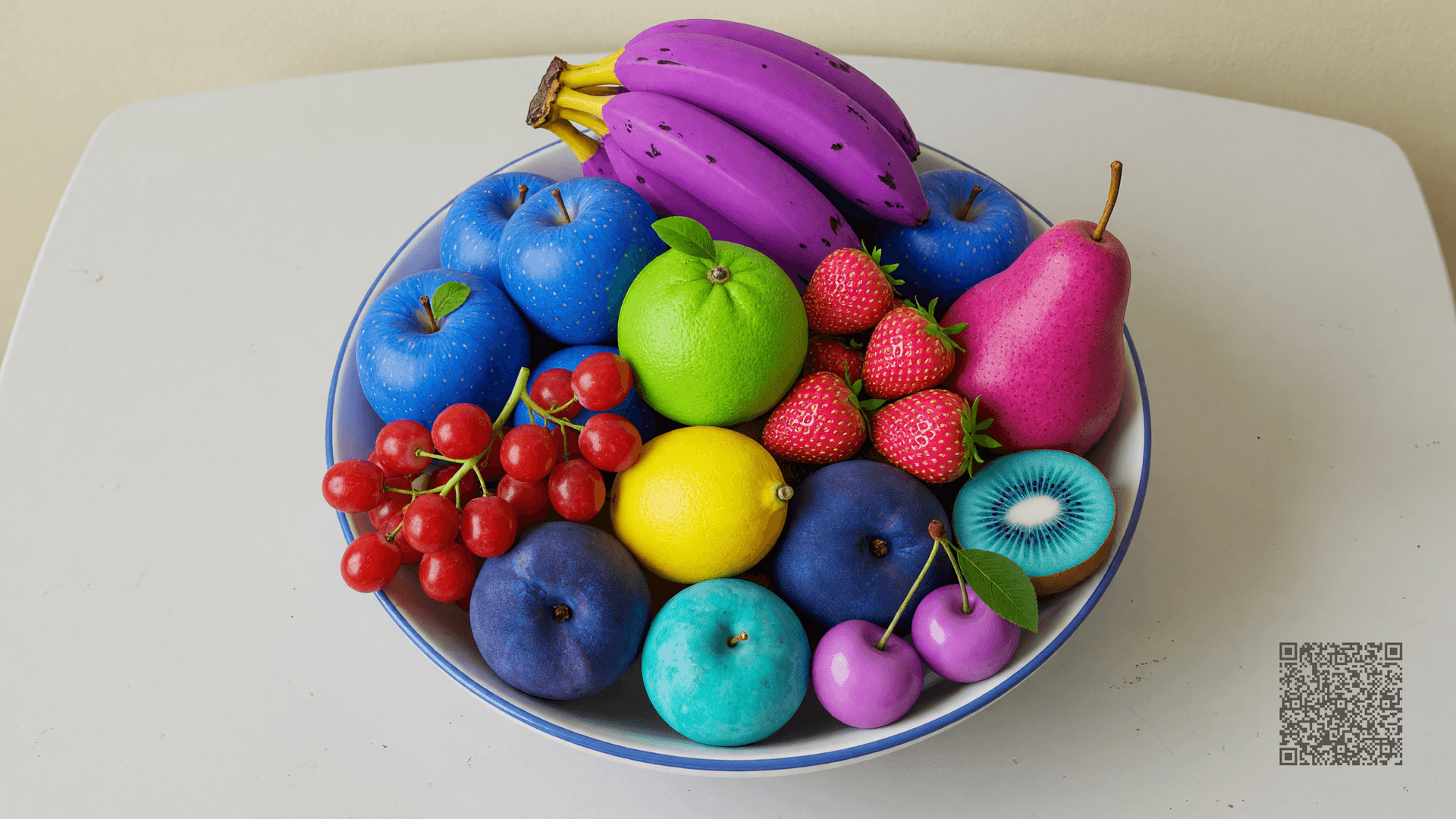 A Bowl of Wrong-Coloured Fruit