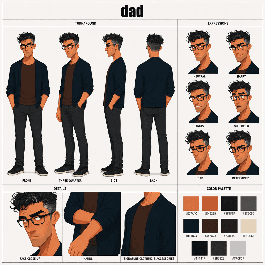 AI Character Sheet Prompt