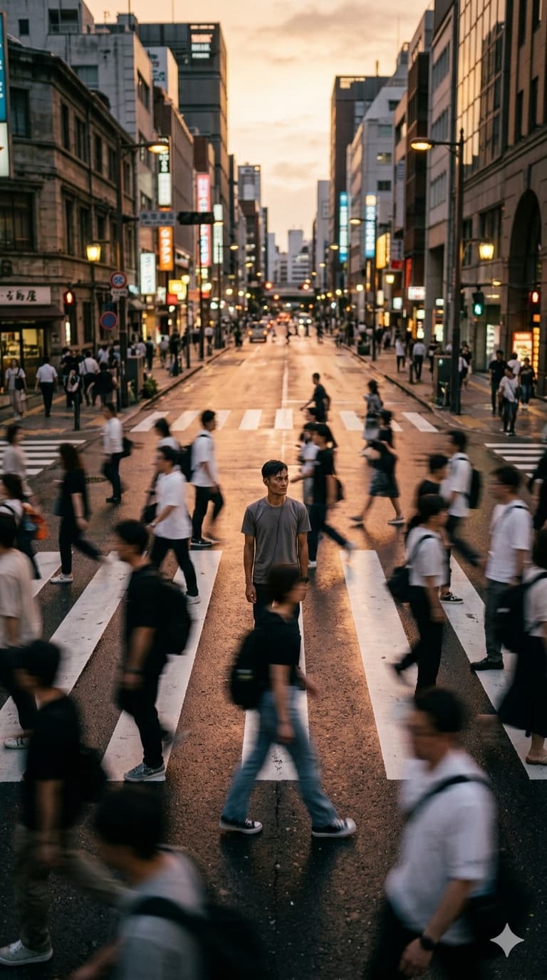 Cinematic street photography
