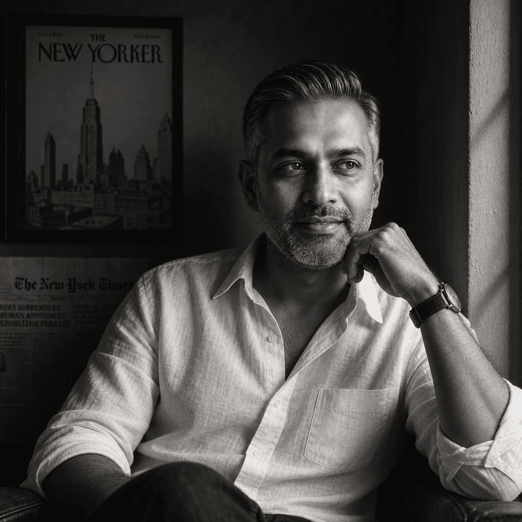 Cinematic Black & White Editorial Portrait (GPT)