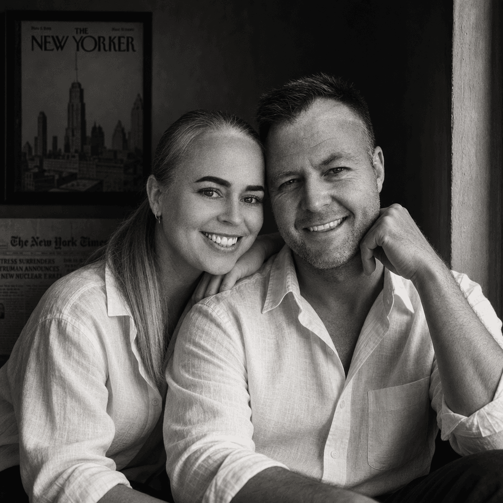 Cinematic Black & White Editorial Portrait (GPT)