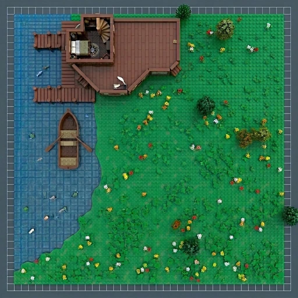 Turn photos into a LEGO scene