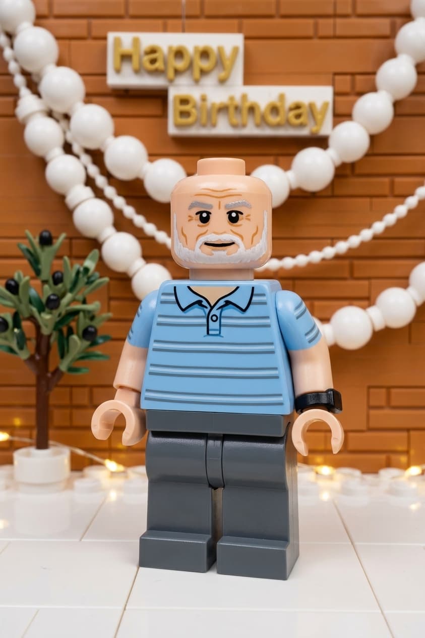 Turn photos into a LEGO scene