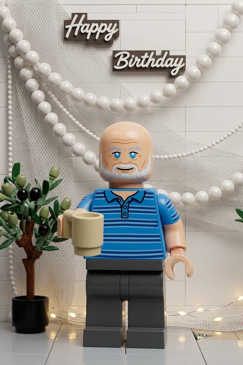 Turn photos into a LEGO scene