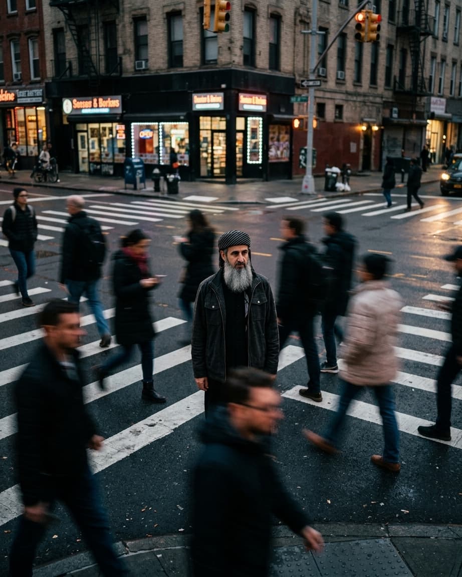 Cinematic street photography