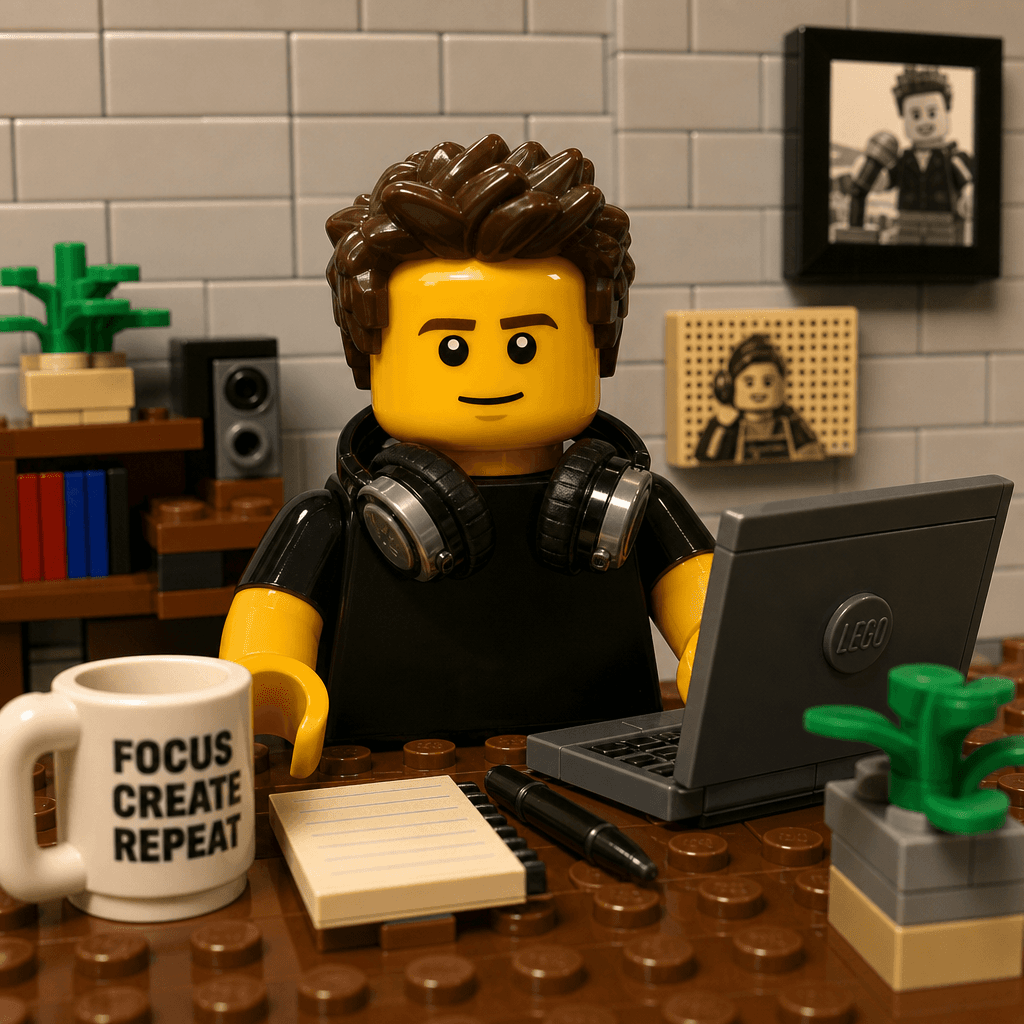 Turn photos into a LEGO scene