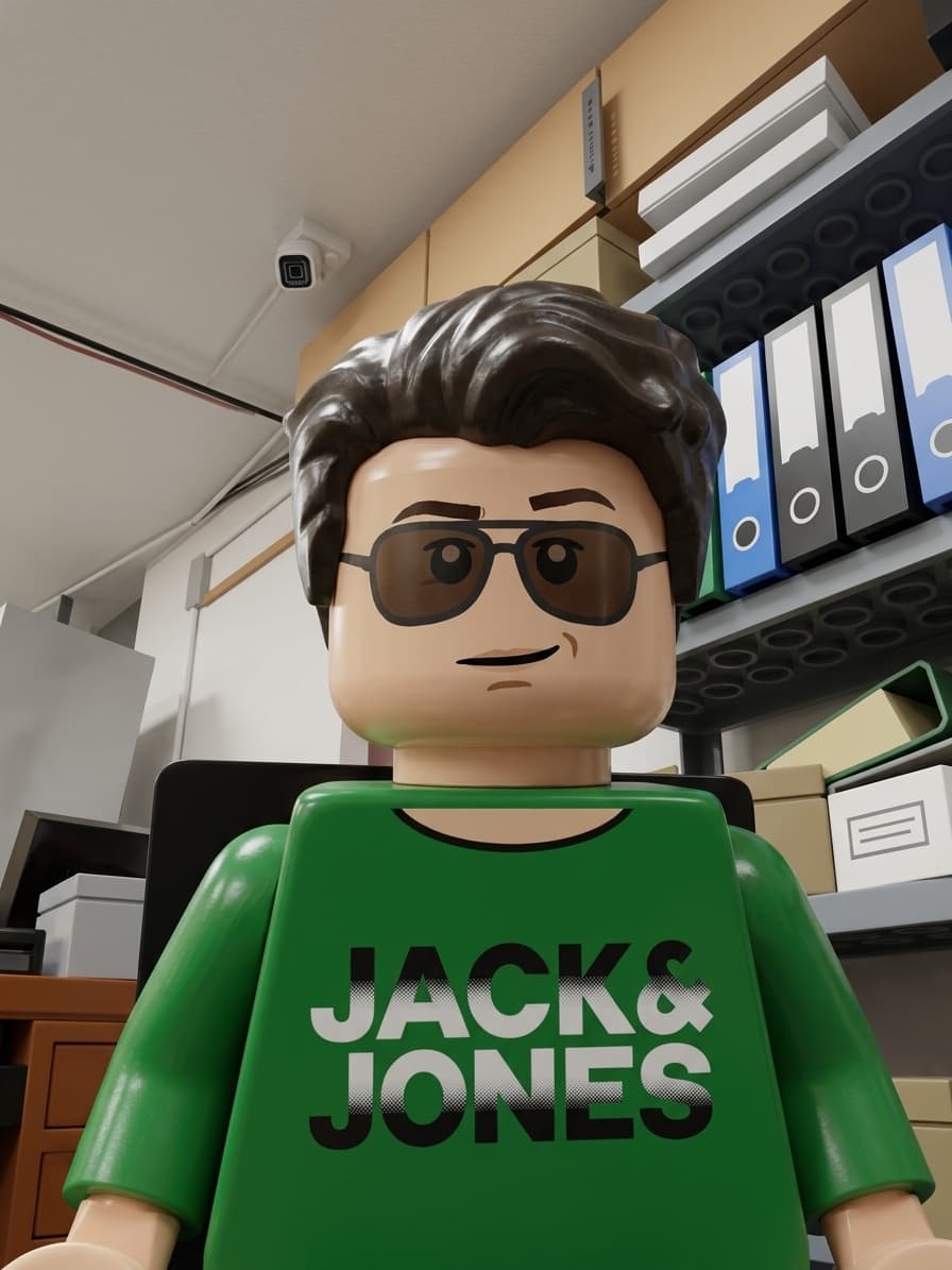Turn photos into a LEGO scene