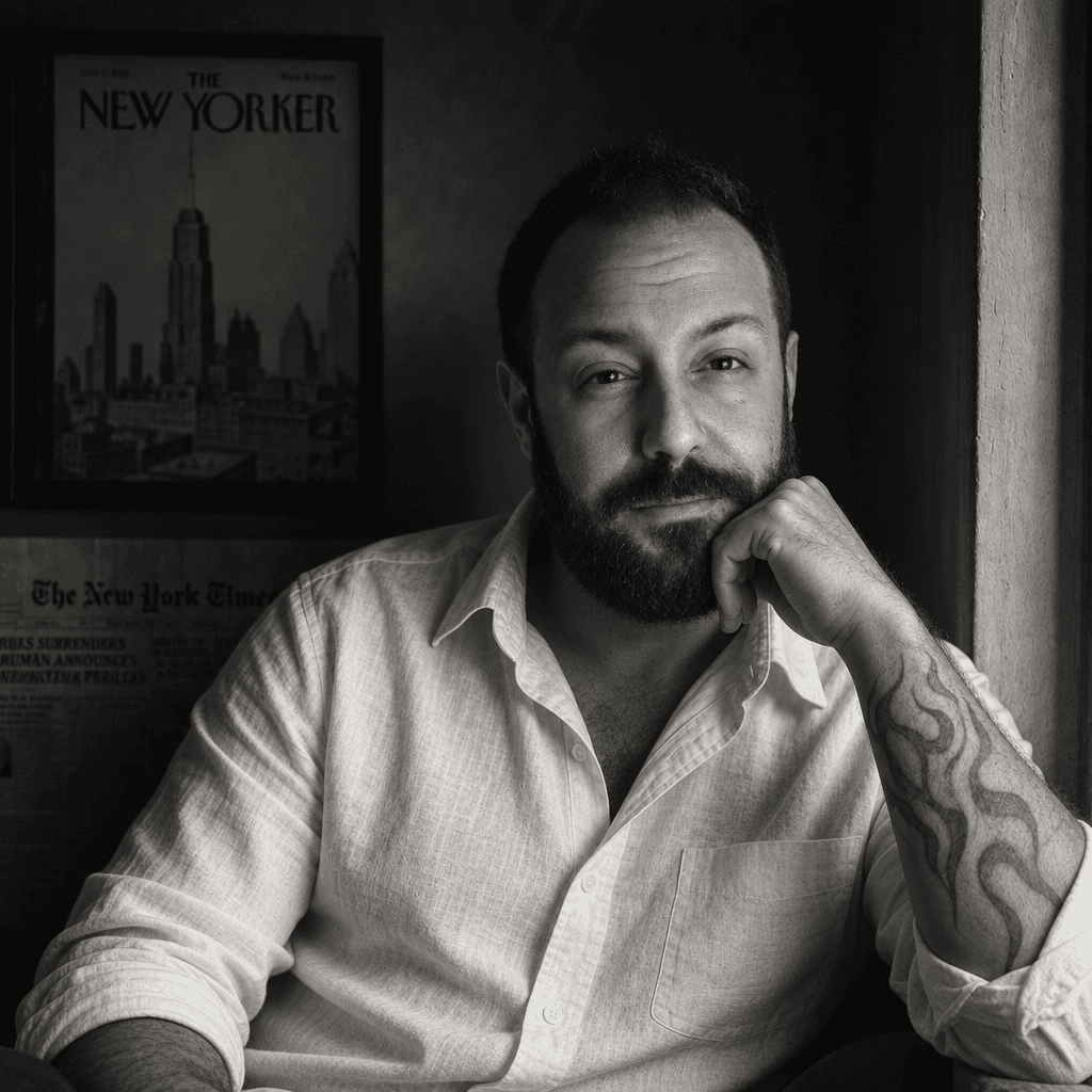 Cinematic Black & White Editorial Portrait (GPT)