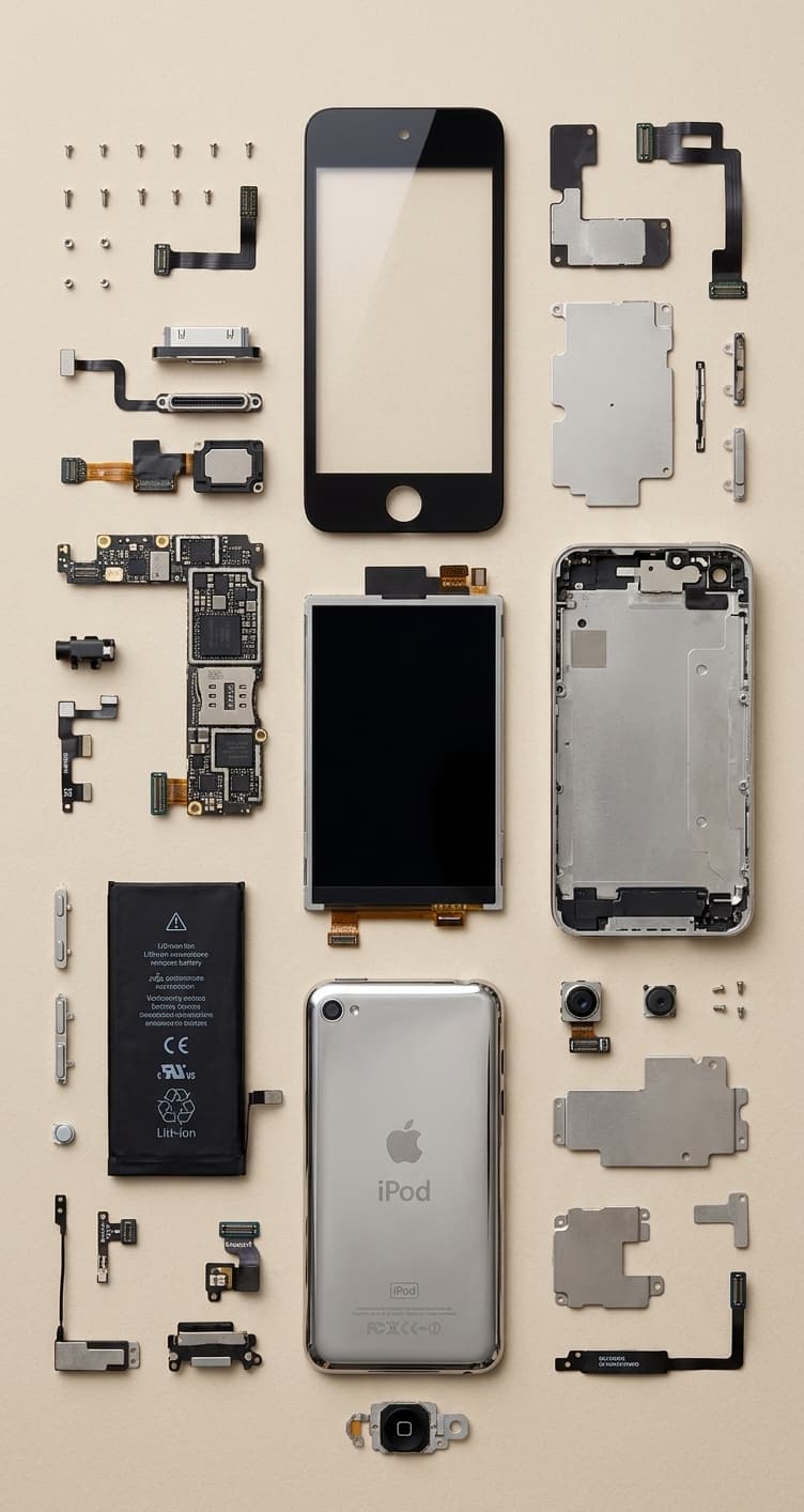 Product Teardown Exploded Photo