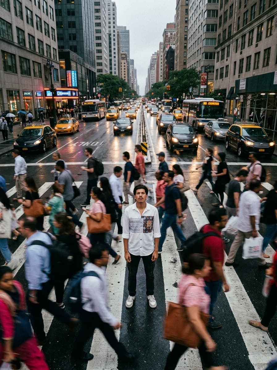 Cinematic street photography