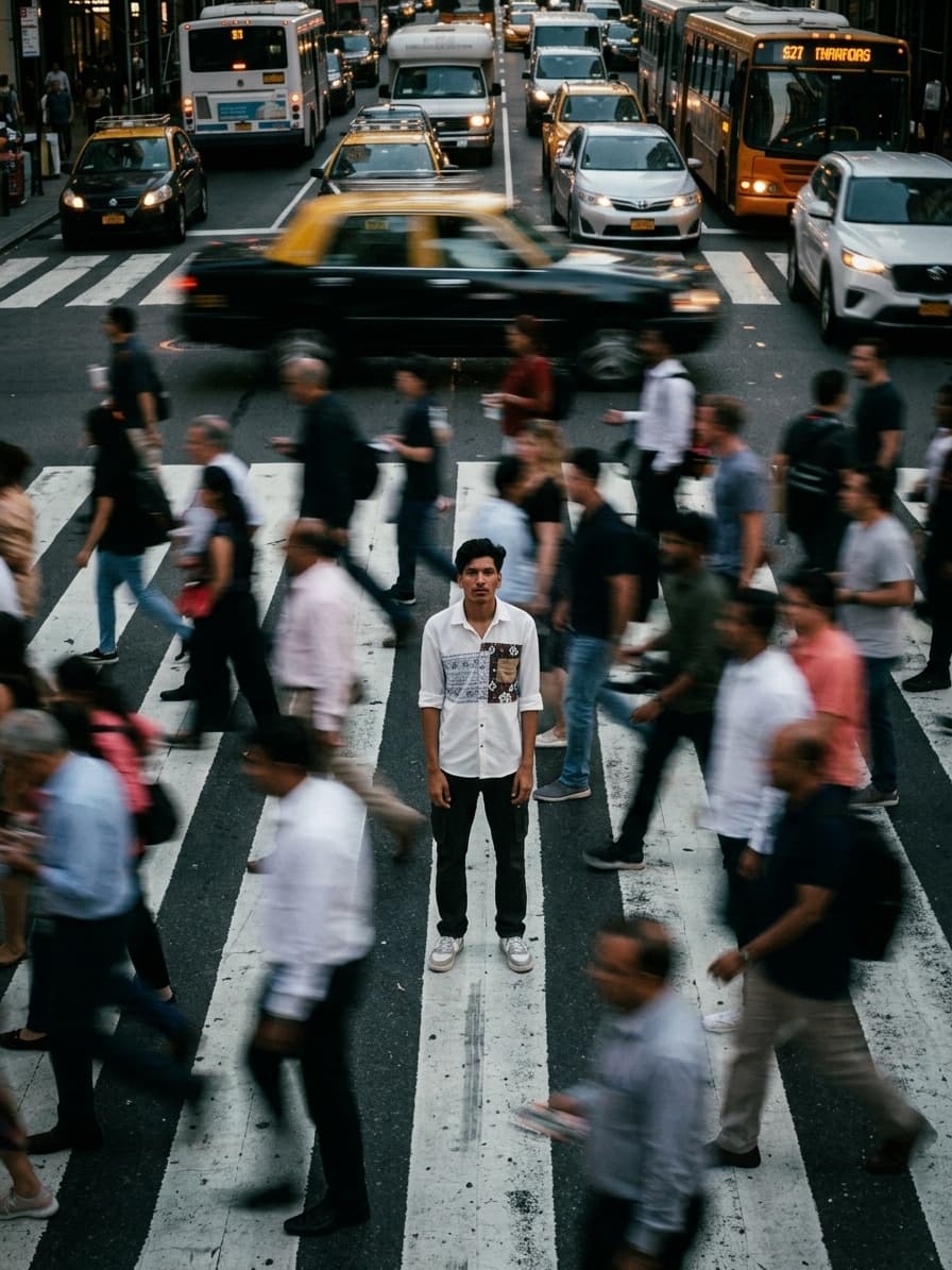 Cinematic street photography