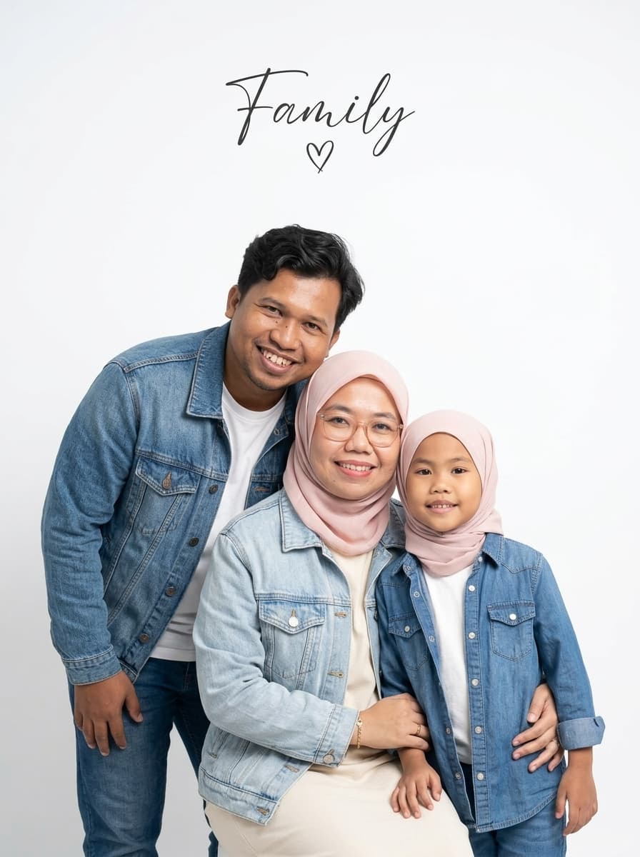 Family Studio Portrait