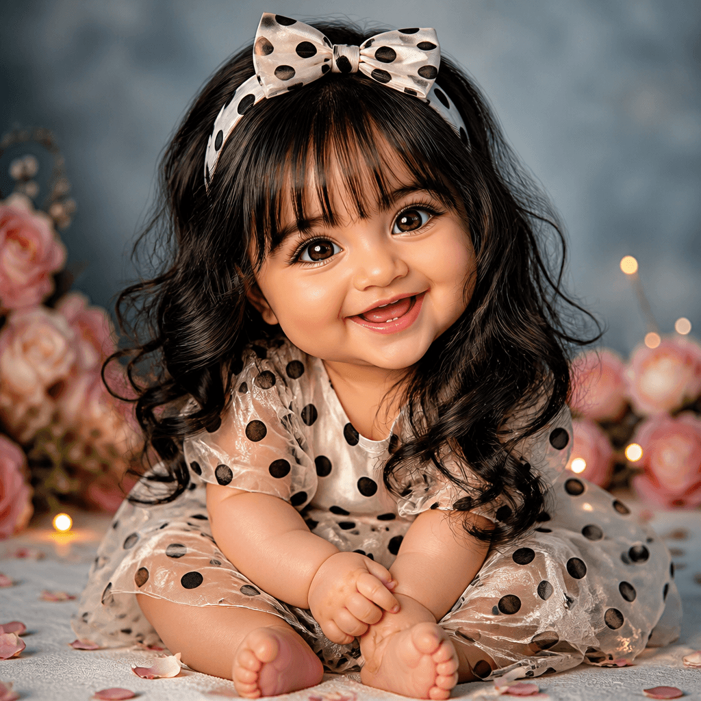 Hyperrealistic Caricature Baby (Remix)
