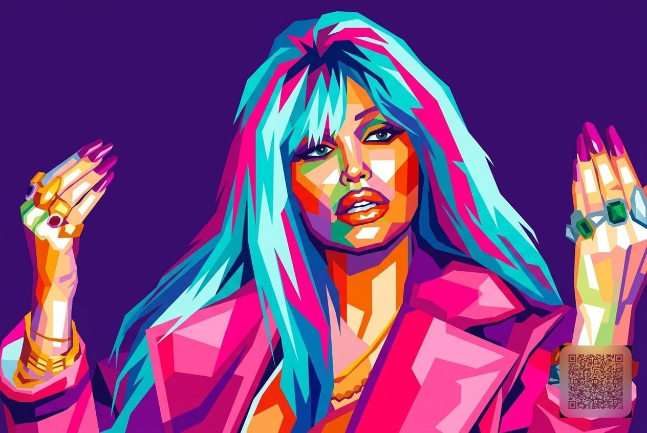 WPAP Geometric Pop Art