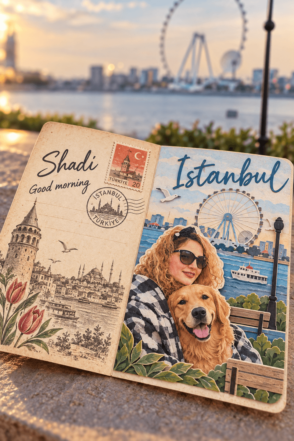 Pop-Up Postcard From Your Trip