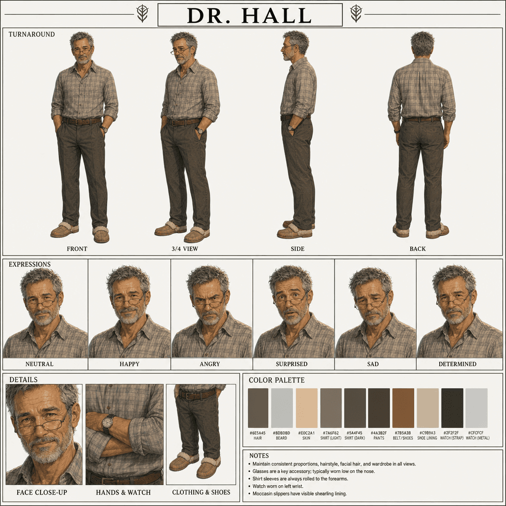 AI Character Sheet Prompt