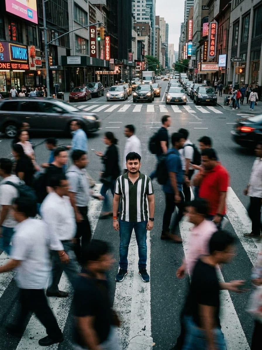 Cinematic street photography