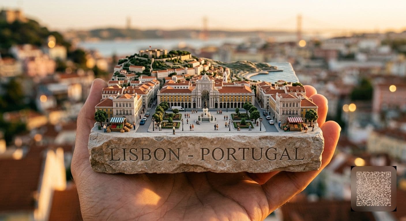 Miniature City Diorama in Your Hand