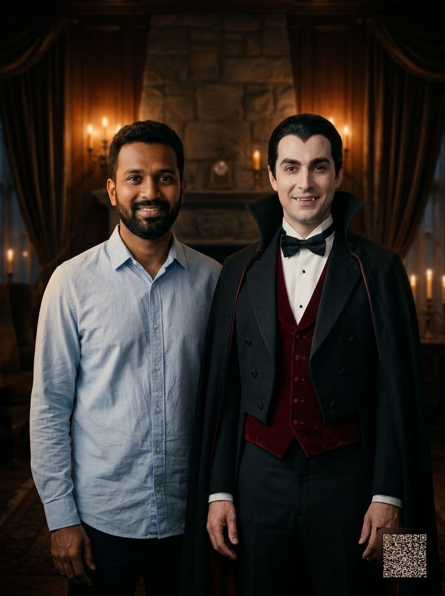 Photo with a Vampire