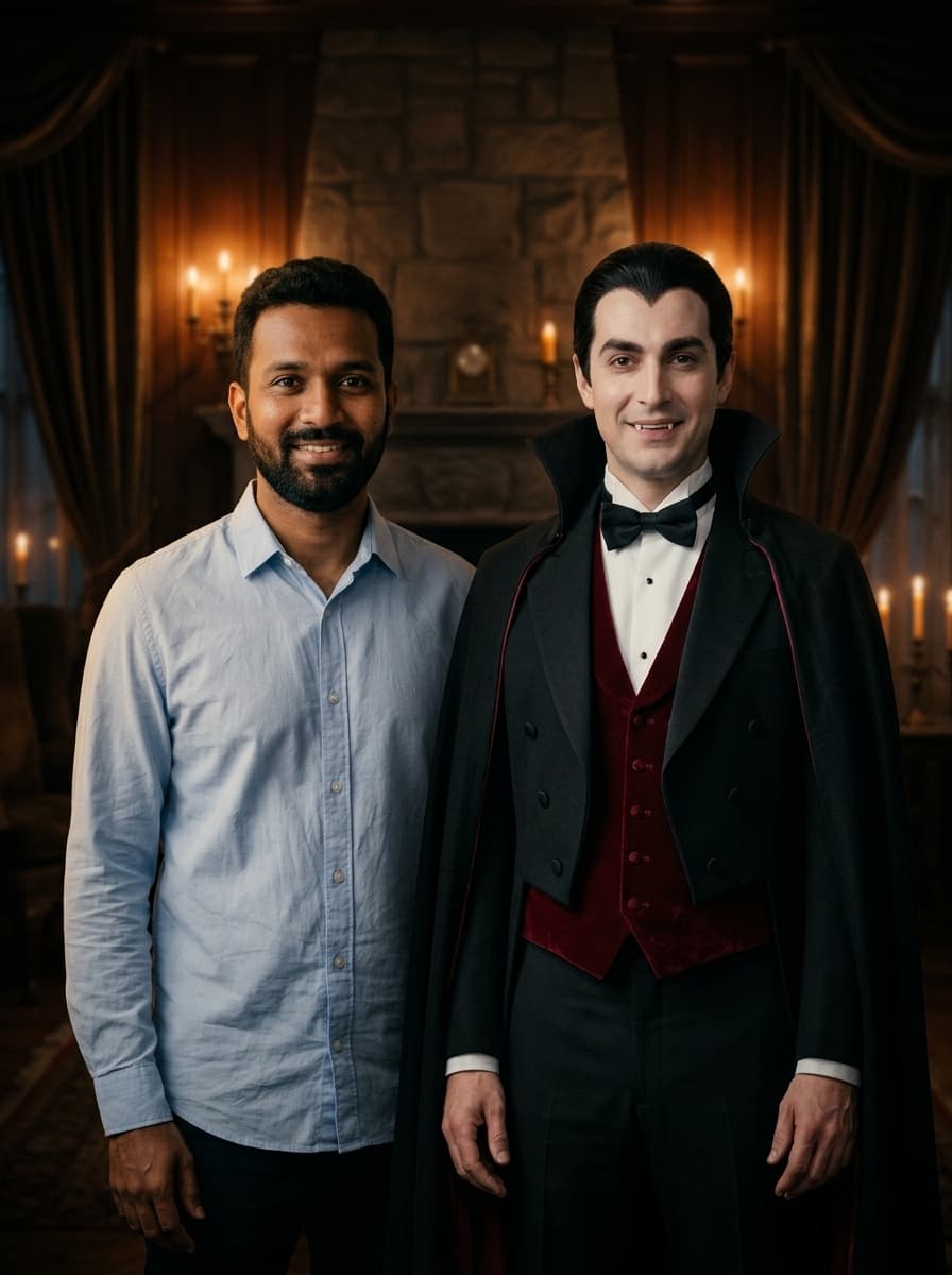 Photo with a Vampire
