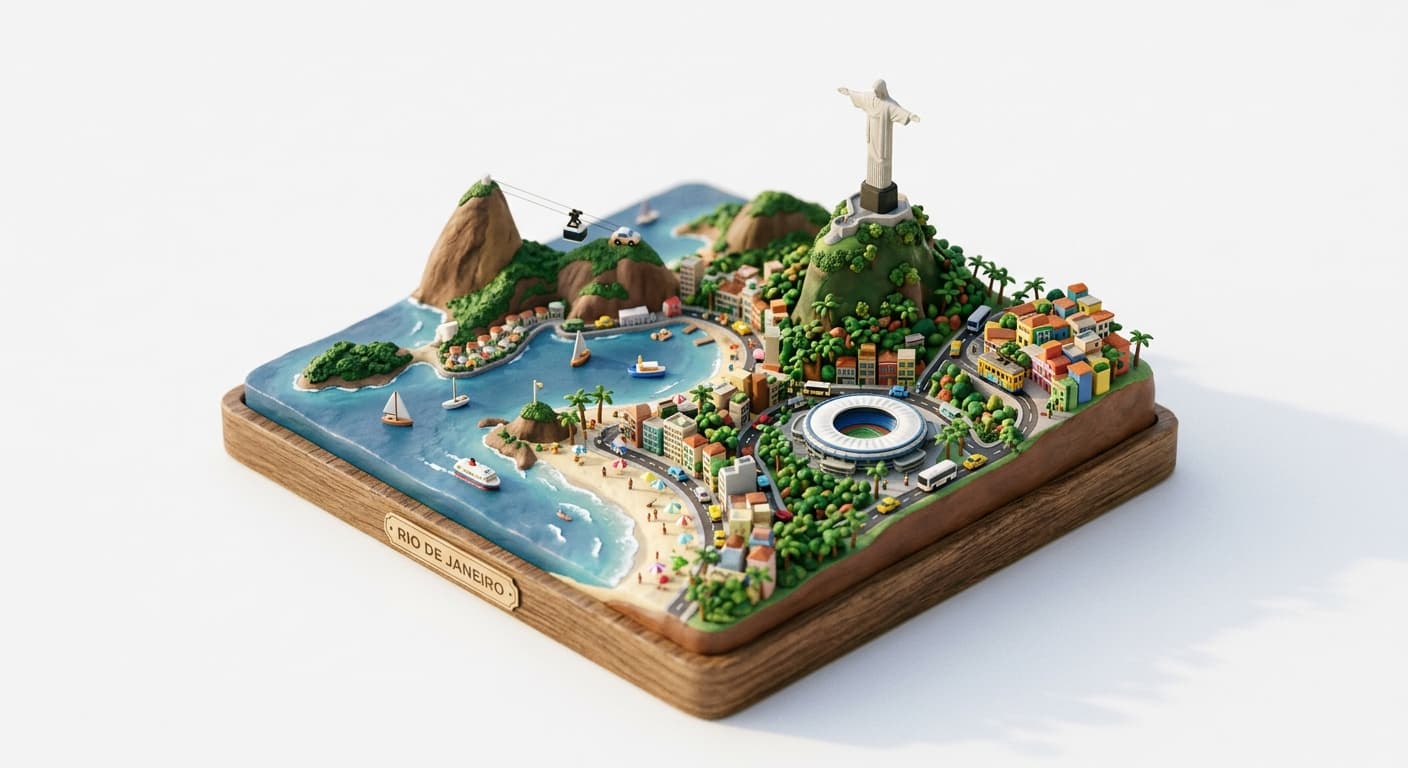 Miniature Country Diorama