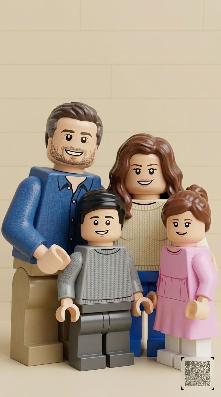 Turn photos into a LEGO scene