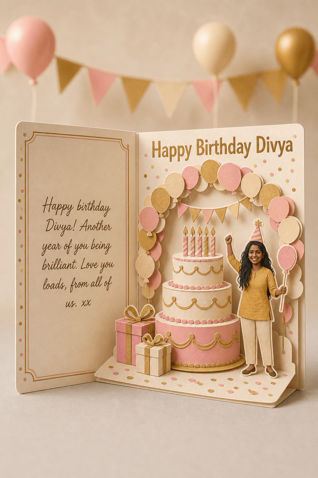 Pop-Up Birthday Card
