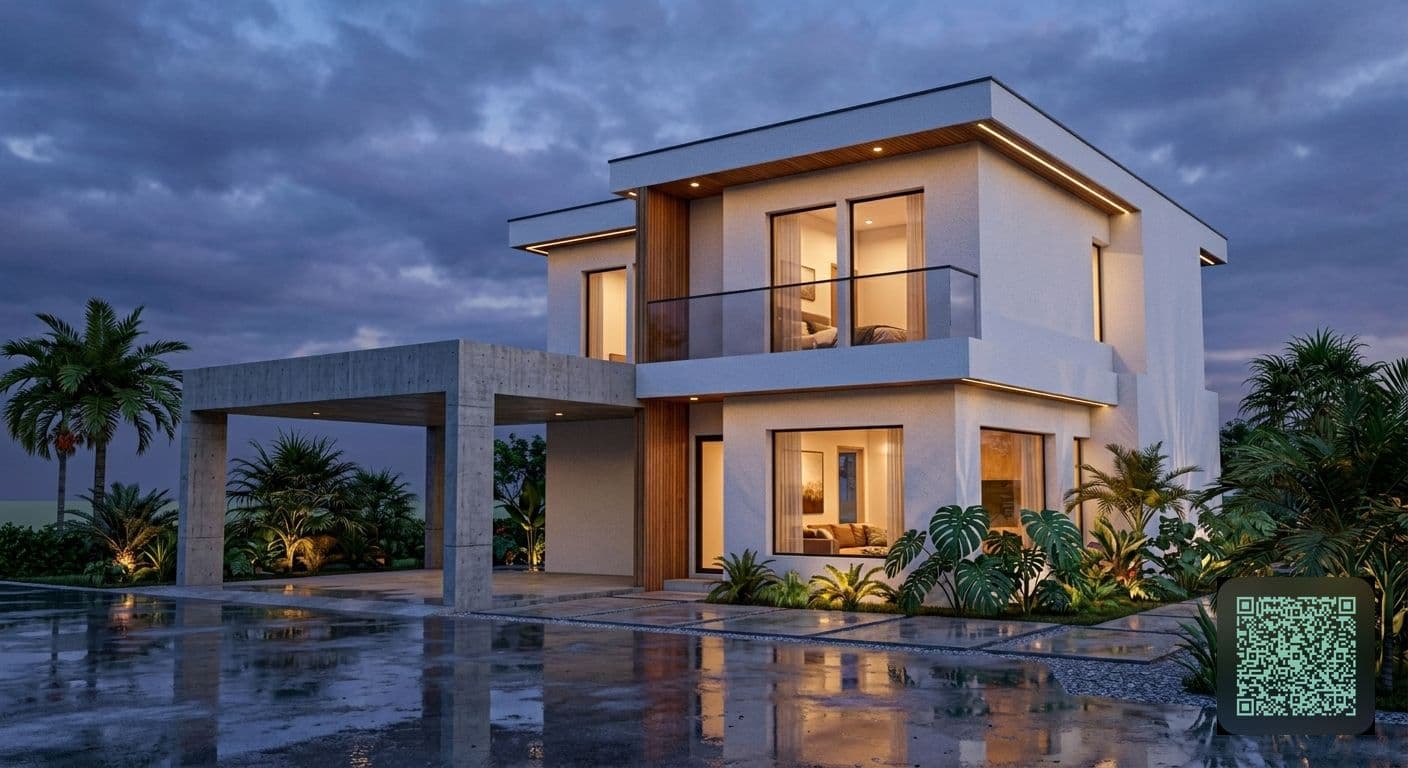 SketchUp to Realistic House Render