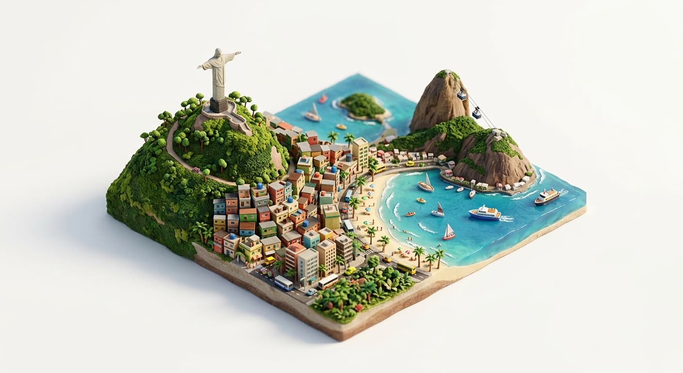 Miniature Country Diorama