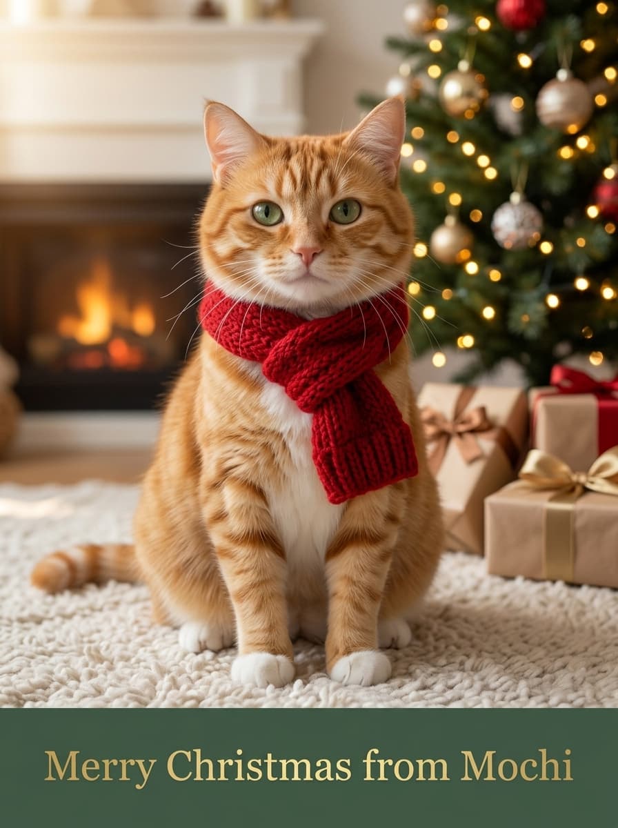 Pet Christmas Card Generator