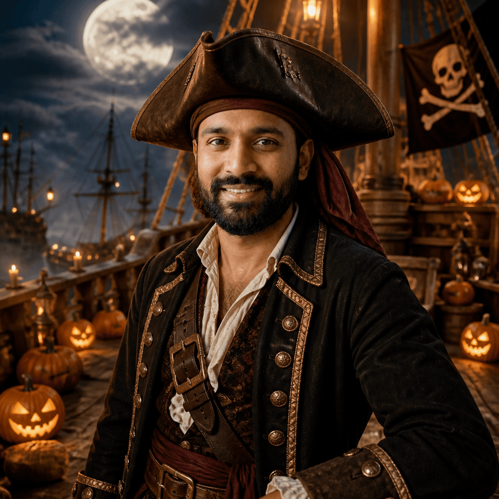 AI Halloween Costume Previewer