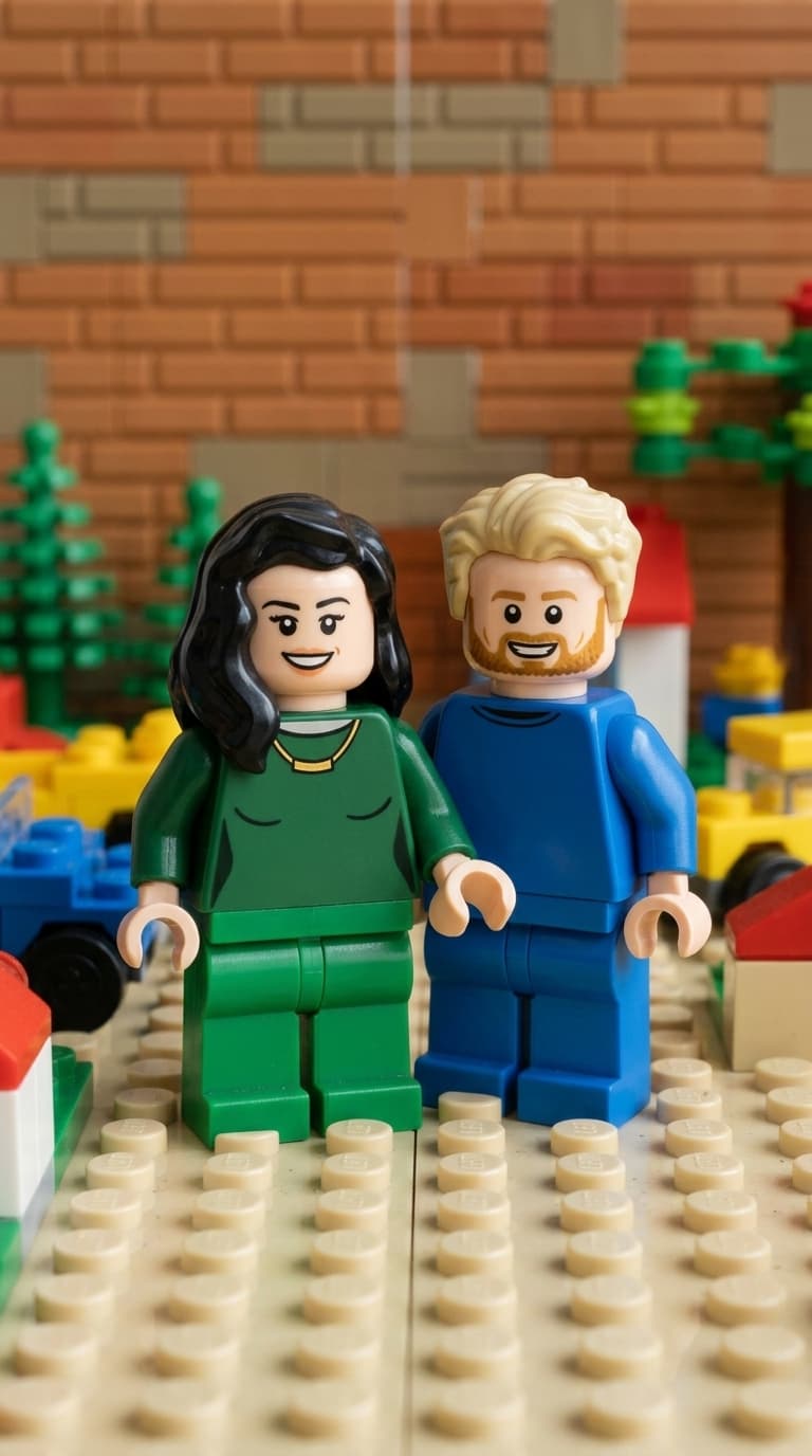 Turn photos into a LEGO scene