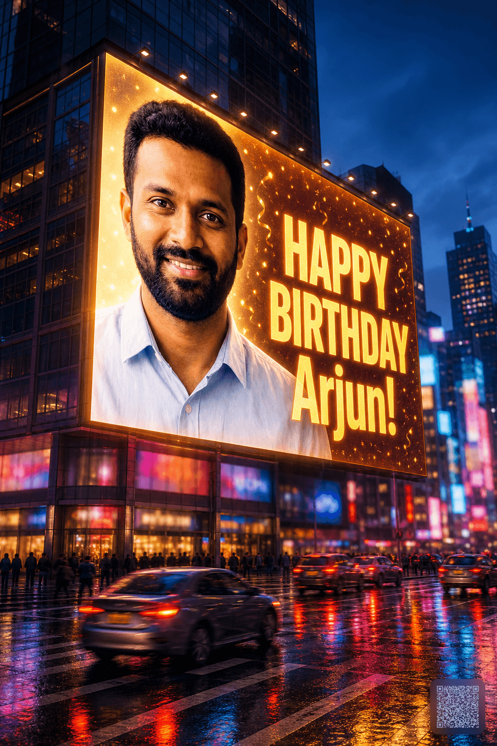Birthday Billboard Generator