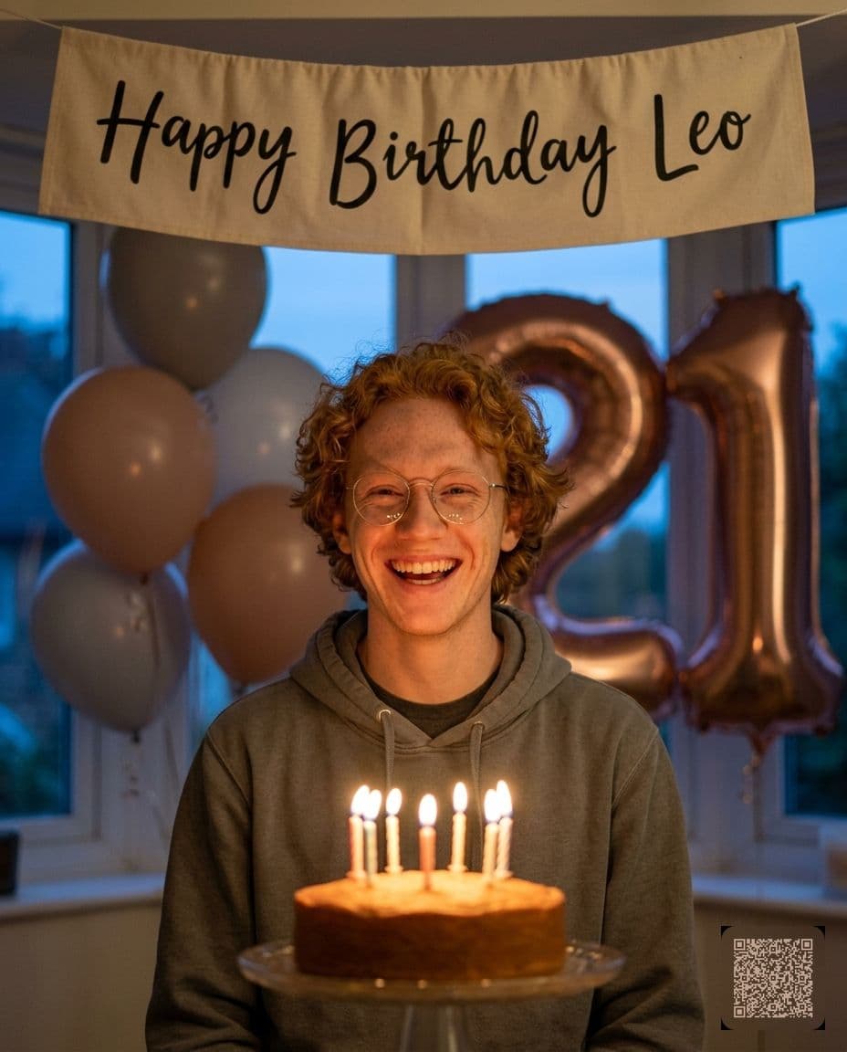 AI Birthday Portrait Generator