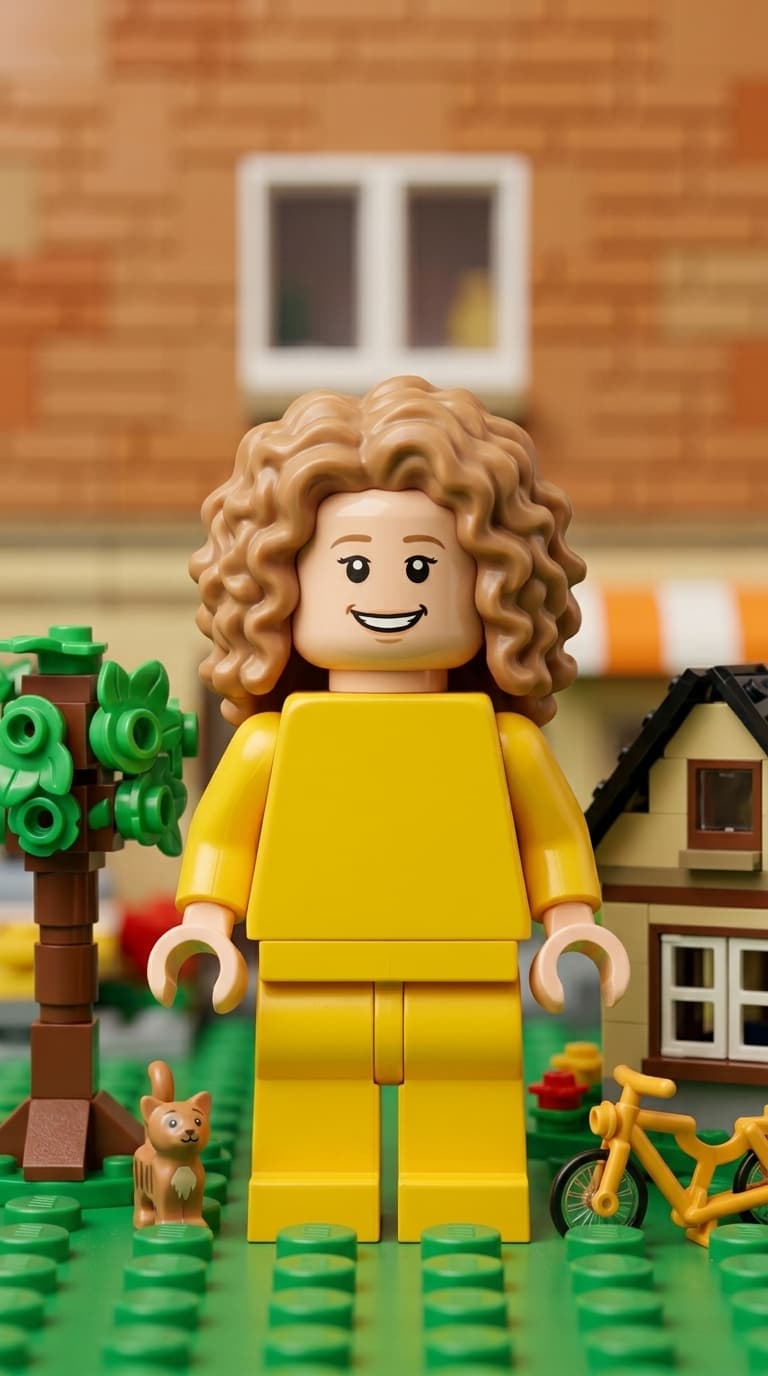 Turn photos into a LEGO scene