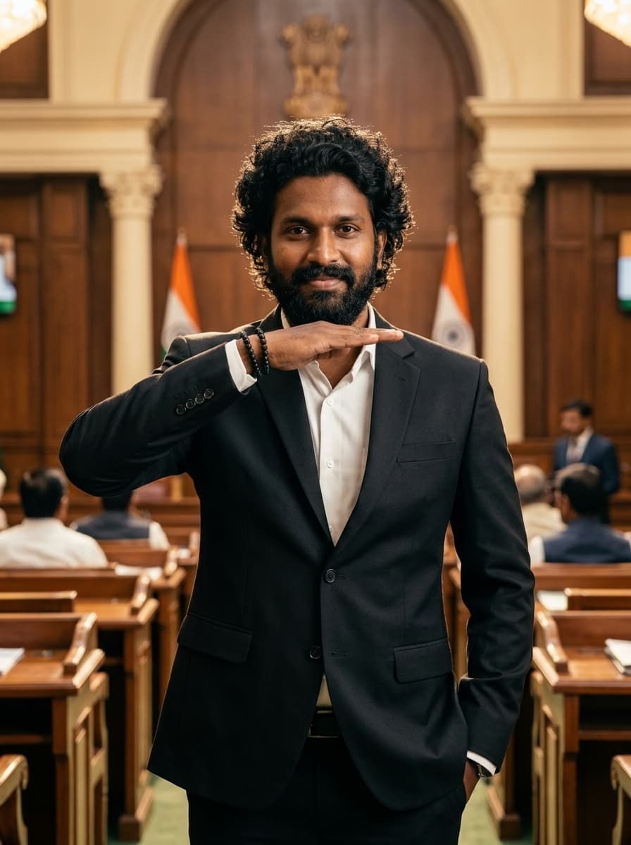 Cinematic Assembly Hall Leader Portrait