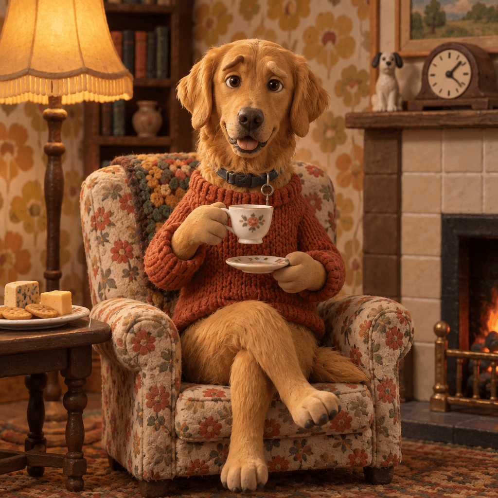 Wallace and Gromit Pet Portrait Generator
