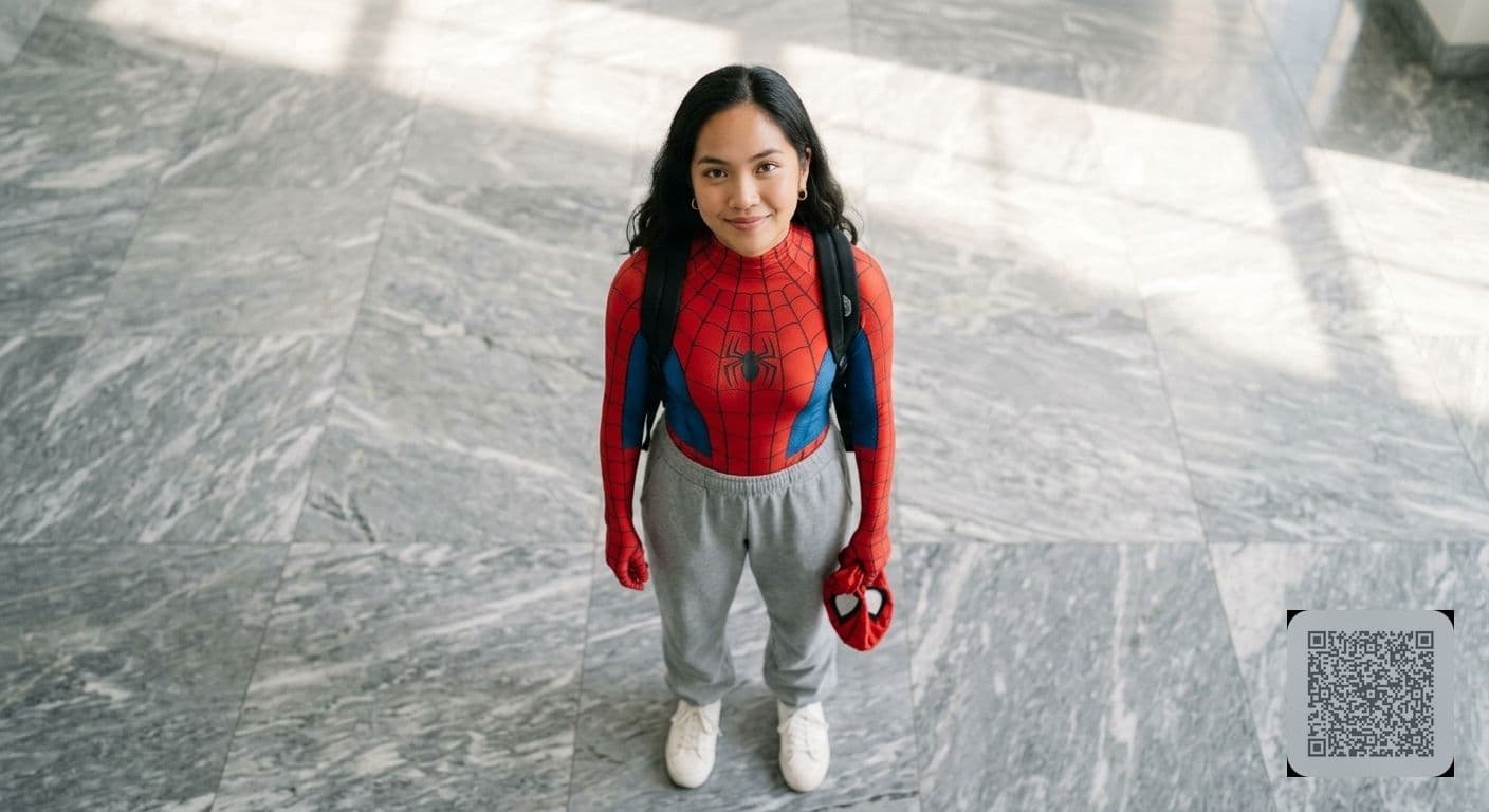 After-School Superhero Selfie