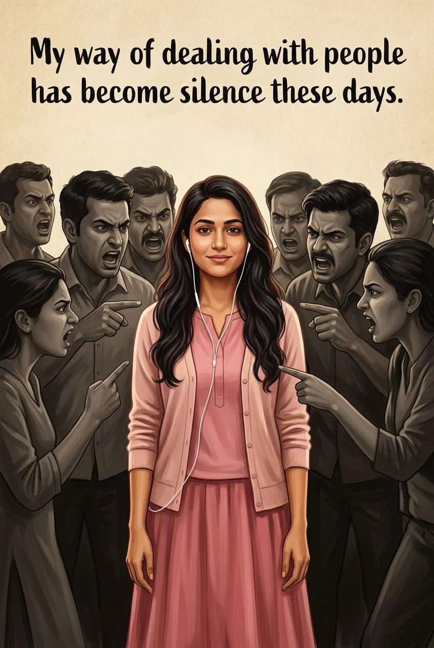 Silence Crowd Poster