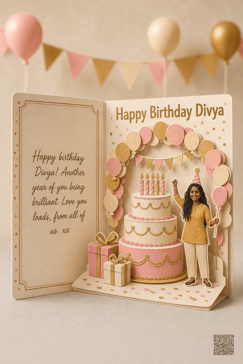 Pop-Up Birthday Card