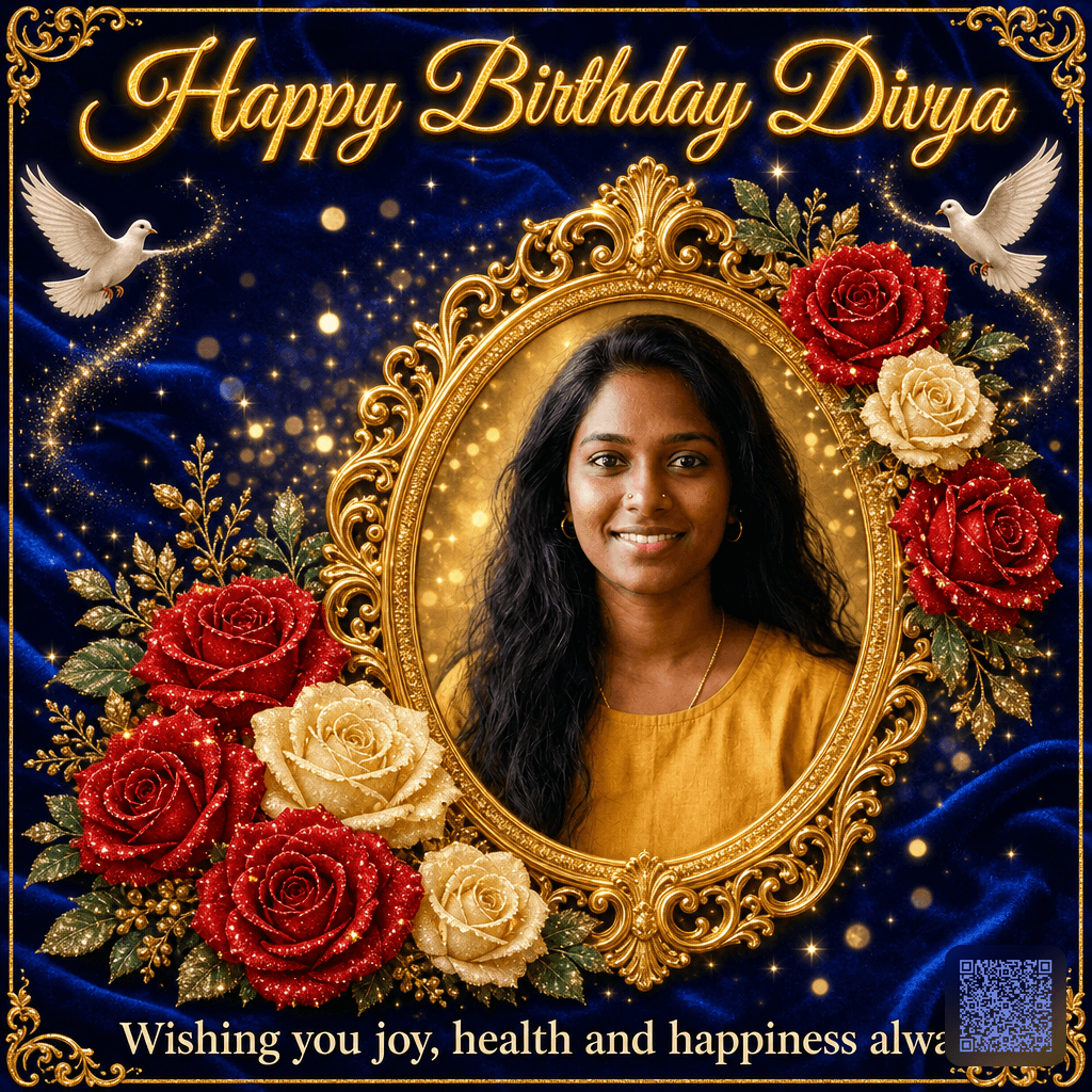 Birthday Glitter Card Generator