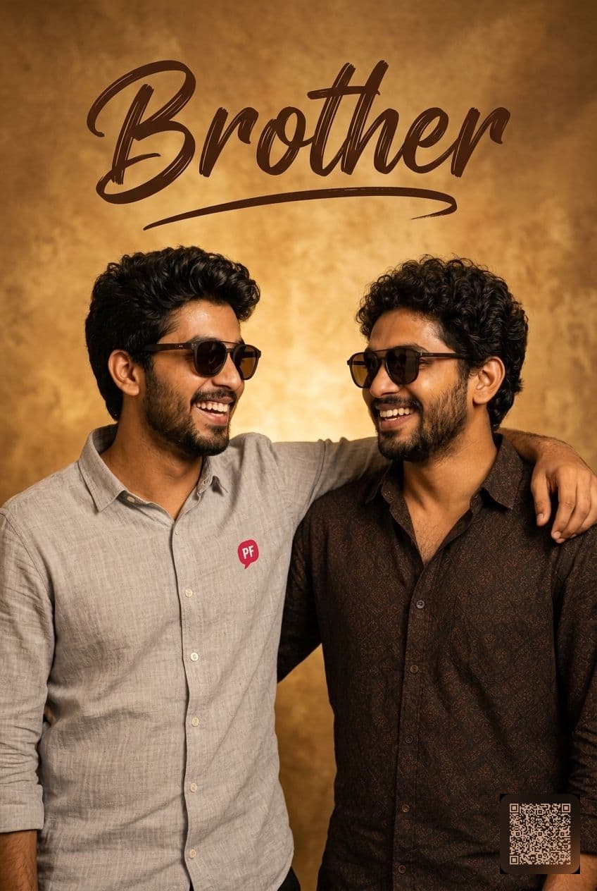 Brother & Best Friend Poster Portrait