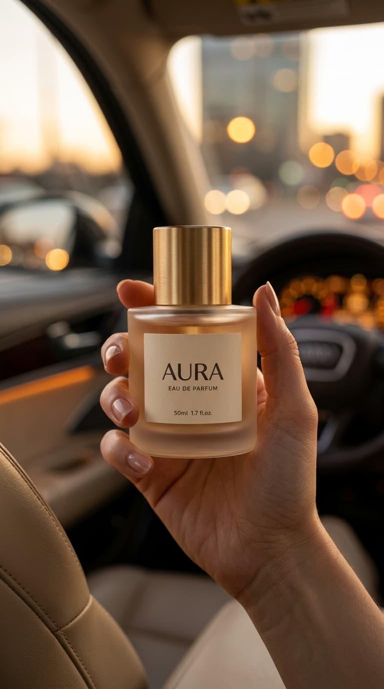 Cinematic Product in Car Shot
