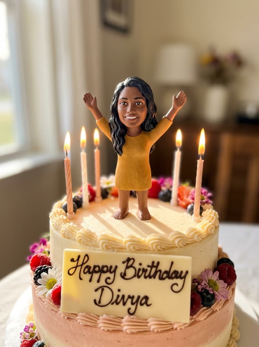 Birthday Cake Topper Mini-Me